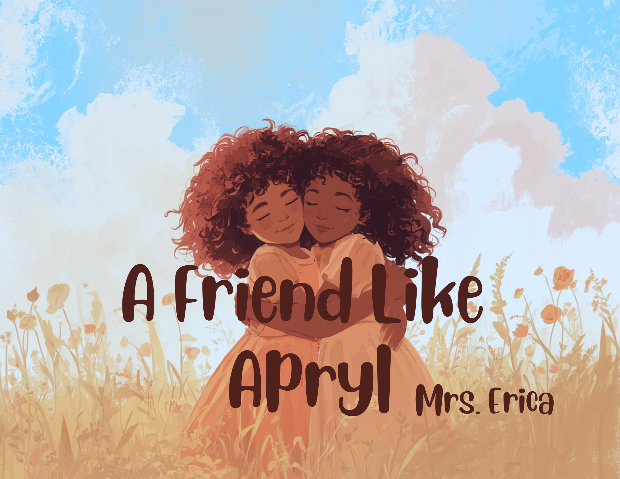 Pre-Order A Friend Like Apryl Children’s Book